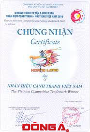 nhan hieu duoc chung nhan