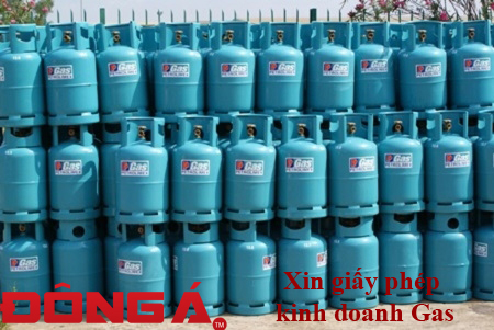 Xin giấy phép kinh doanh gas