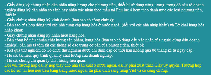 ho so dan nhan nang luong