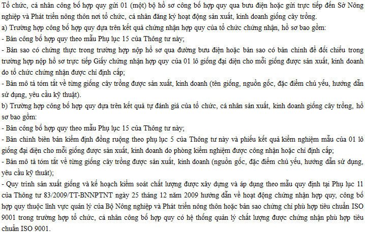 ho so cong bo hop quy giong cay trong