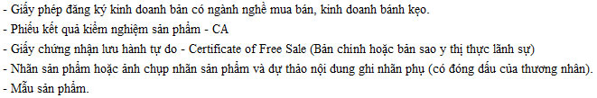 cong bo banh keo nhap khau